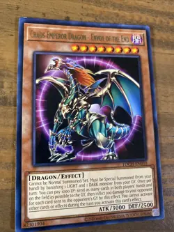 Chaos Emperor Dragon - Envoy of the End (CR) TOCH-EN030 Toon Chaos-Unlimited Edition Unlimited - Image 3