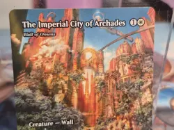 27 The Imperial City of Archades - Wall of Omens Showcase Final Fantasy MTG Card - Image 3
