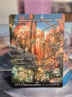 27 The Imperial City of Archades - Wall of Omens Showcase Final Fantasy MTG Card - Image 6