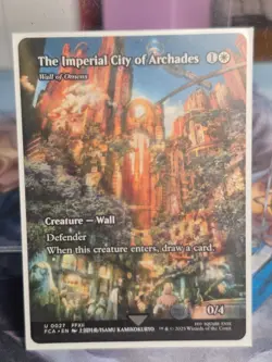 27 The Imperial City of Archades - Wall of Omens Showcase Final Fantasy MTG Card - Image 7