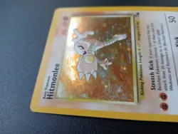 Pokémon TCG Hitmonlee Fossil Holo Rare Card 7/62 Nm Condition - Image 3