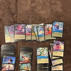 240 Card Lot Of Disney Lorcana Reign of Jafar / Archazias Island! Read Details!! - Image 3