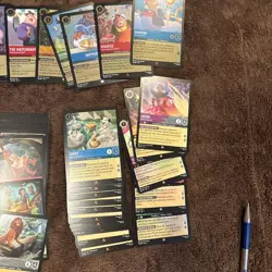240 Card Lot Of Disney Lorcana Reign of Jafar / Archazias Island! Read Details!! - Image 9