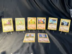 Pokemon Cards - Shadowless Base Set Shadowless Lot Of 8 - Wotc - Vintage - Image 18
