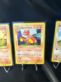 Pokemon Cards - Shadowless Base Set Shadowless Lot Of 8 - Wotc - Vintage - Image 5