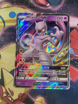 Mewtwo GX - 39/73 - Ultra Rare Holo - Pokemon Card - LP - Image 1
