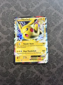 Pikachu EX XY174 Xy Black Star Promo Holo 2016 Rare PokÃ©mon Card - Image 1