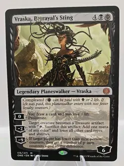 Vraska, Betrayal's Sting MTG Phyrexia: All Will Be One Regular - Image 1