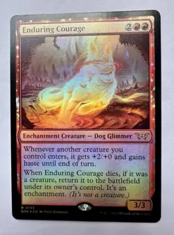 Enduring Courage- Duskmourn  Foil MTG-NM DSK - Image 1