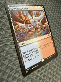 MTG Spirebluff Canal #0270 Rare Outlaws of Thunder Junction (OTJ)  - Image 2