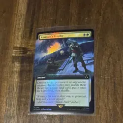 Assassin's Trophy (Extended Art) #166 (Foil) (NM) Assassin's Creed ACR Magic MTG - Image 1
