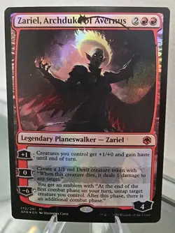 Zariel, Archduke of Avernus MTG Adventures in the Forgotten Realms Foil - Image 1