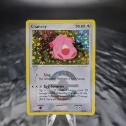 Chansey EX FireRed LeafGreen Reverse Holo Pokemon TCG 19/112 LP 2004 âœ¨ - Image 1