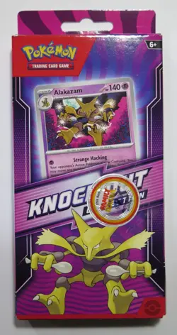 POKEMON KNOCKOUT COLLECTION ALAKAZAM TCG FACTORY SEALED BOX BRAND NEW F ðŸŒˆâ­ðŸŒˆ - Image 1