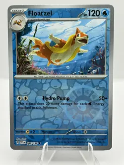 Floatzel 047/198 Sv01: Scarlet & Violet Base Set Reverse Holo TCG Pokemon Card ￼ - Image 1
