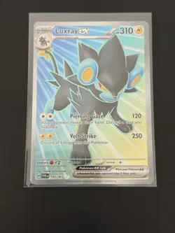 Luxray EX Full Art Ultra Rare Holo 195/167 Pokemon Twilight Masquerade - Image 1