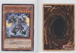 Gladiator Beast Tygerius 1st Ed. YuGiOh Extreme Victory Base Set 0y59 - Image 3