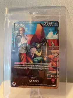SHANKS OP09-001 - Promo Card PSA Limited Edition July 2025 MAG One Piece SEALED - Image 1