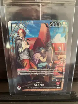 SHANKS OP09-001 - Promo Card PSA Limited Edition July 2025 MAG One Piece SEALED - Image 1