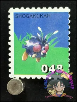 Venonat Pokemon Stamp Card Japanese Shogakukan Nintendo Game Anime TCG F - Image 1