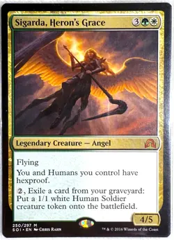 MTG - Sigarda, Heronâ€™s Grace - Shadows over Innistrad - 250/297 - EN - NM - Image 1