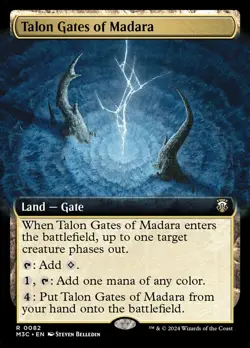 Talon Gates of Madara Extended Art - Commander: Modern Horizons 3 MTG - Image 1