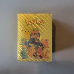 Pokemon Gold Foil  110 Card Deck, Sealed Fan TCG Gx Fan Art, New Sealed - Image 6