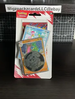 Pokemon TCG Scarlet & Violet Destined Rivals Booster Pack  With Promo Cards - Image 1