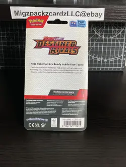 Pokemon TCG Scarlet & Violet Destined Rivals Booster Pack  With Promo Cards - Image 2