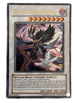 YUGIOH Blackwing - Silverwind the Ascendant SOVR-EN041 Ultra R LP - Image 1
