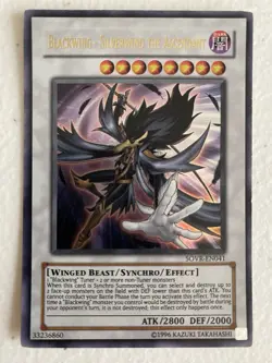 YUGIOH Blackwing - Silverwind the Ascendant SOVR-EN041 Ultra R LP - Image 12
