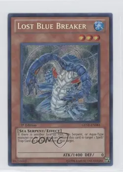 Lost Blue Breaker 1st Ed. YuGiOh Generation Force #GENF-EN083 1s8 - Image 1