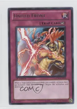 United Front 1st Ed. YuGiOh Generation Force #GENF-EN075 3o2 - Image 1