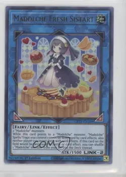 UR - Madolche Fresh Sistart 1st Ed. YuGiOh Ghosts From The Past #GFTP-EN104 nr2 - Image 1
