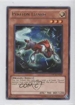 Photon Lizard Unlimited YuGiOh Order of Chaos #ORCS-EN007 0a1 - Image 1