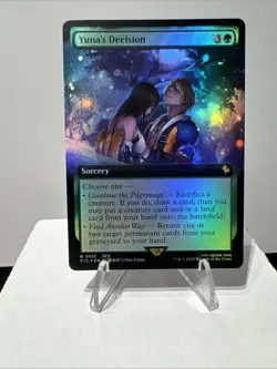 MTG Yuna's Decision (Borderless) Foil Magic The Gathering: Final Fantasy - Image 2