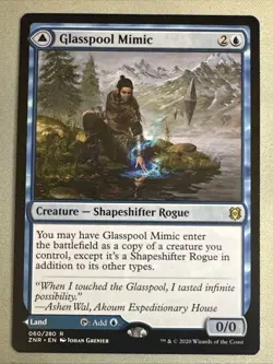 MTG / Glasspool Mimic / ZNR / #060 / Regular / Rare / NM - Image 1