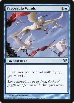 FAVORABLE WINDS X 4 E/X+ AVACYN RESTORED MTG - Image 1