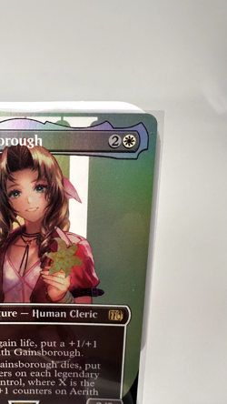 Aerith Gainsborough (Borderless) Final Fantasy Foil, 374, NM, Fast Shipping - Image 8