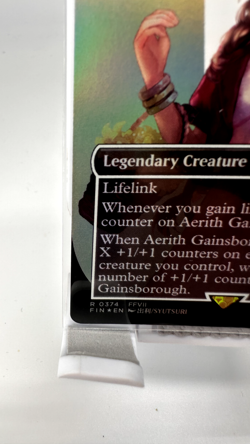 Aerith Gainsborough (Borderless) Final Fantasy Foil, 374, NM, Fast Shipping - Image 9