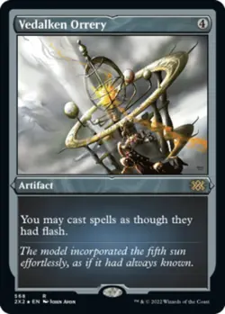 MTG Vedalken Orrery - Foil Etched, NM-Mint, English Double Masters 2022 - Image 1
