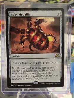 Ruby Medallion Modern Horizons 3 Regular - Image 1