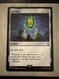 Sol Ring (0356) Commander: Final Fantasy Regular - Image 1