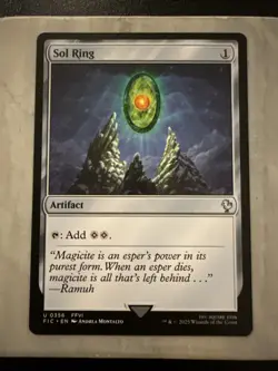 Sol Ring (0356) Commander: Final Fantasy Regular - Image 3