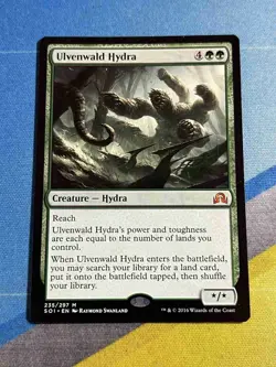 Magic the Gathering MTG Shadows Over Innistrad ULVENWALD HYDRA - Image 2