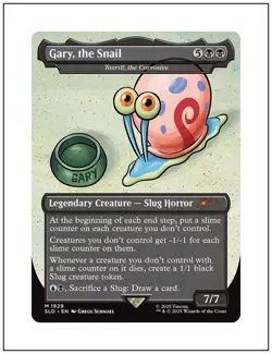 1x Gary, the Snail (Toxrill), Non-Foil, Spongebob Secret Lair Drop, MTG NM - Image 2