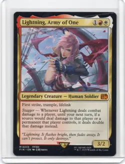 Lightning, Army of One (Extended Art) Final Fantasy Regular - Image 2