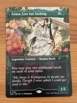 Azusa, Lost But Seeking - Secret Lair - MTG - 1234 - Image 1