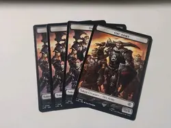 Mtg Orc Army Token X4 Universes Beyond: the Lord of the Rings - Image 2