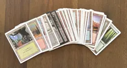 Vintage MTG Magic Land Lot (47 cards) -Various Sets -Revised, 4th, 5th, 6th, 8th - Image 14